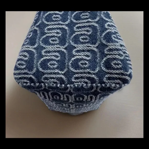 Alexander Wang Scrunchie Bag Small Denim Jacquard